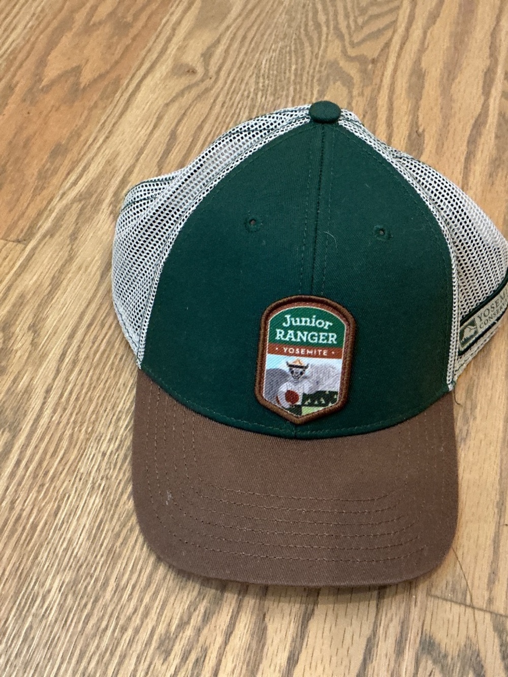Yosemite Junior Ranger Baseball cap Green/Brown/mesh Yosemite Conservancy